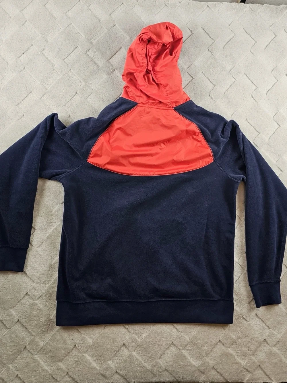 Nike NSW Polar Fleece Wind-runner Hoodie Mens Large Full Zip